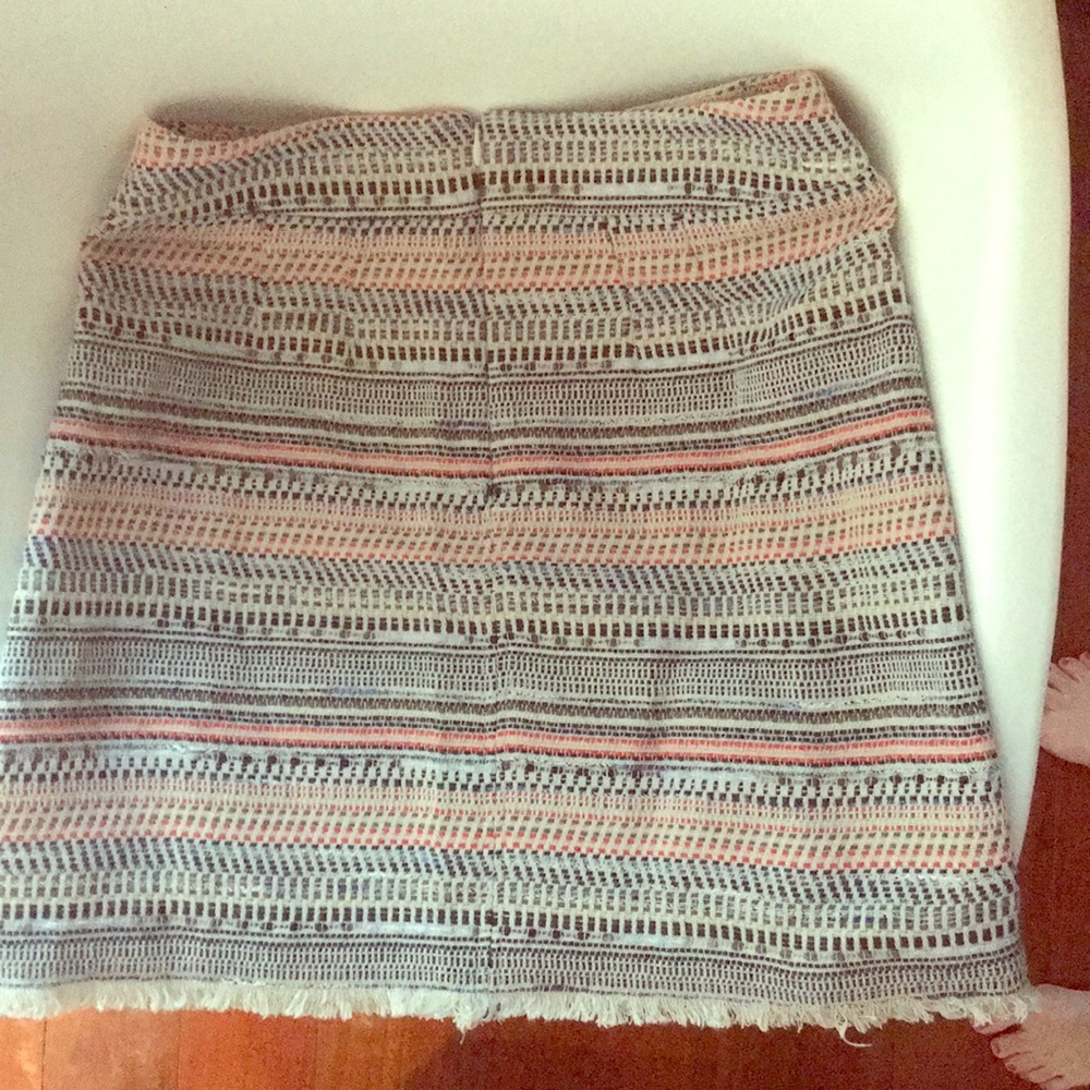 Frayed skirt